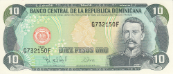 Image #1 of 10 Pesos Oro 1998