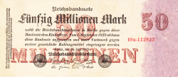 50 Millionen (50 000 000) Mark 1923 (25. VII.) - 2