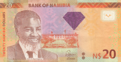 Image #1 of 20 Namibia Dollars 2013