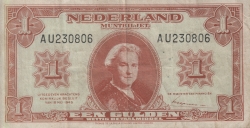 Image #1 of 1 Gulden 1945 (18. V.)