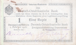 Image #1 of 1 Rupie 1916 (1. II.) - T2