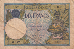 Image #1 of 10 Francs ND (1937-1947) - 3