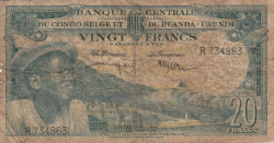20 Francs 1957 (1. VI.)