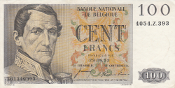 Image #1 of 100 Francs 1953 (29. VIII.)