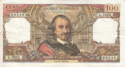 Image #1 of 100 Francs 1976 (4. XI.)
