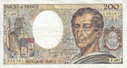 Image #1 of 200 Francs 1991