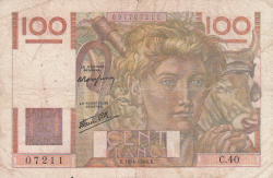 Image #1 of 100 Francs 1946 (18. IV.)