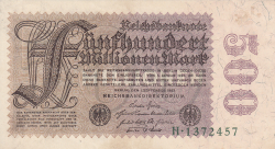 Image #1 of 500 Millionen (500 000 000) Mark 1923 (1. IX.)