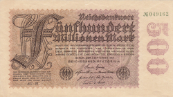 Image #1 of 500 Millionen (500 000 000) Mark 1923 (1. IX.) - 1