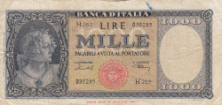 1000 Lire 1949 (11. II.)