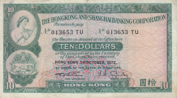 Image #1 of 10 Dollars 1972 (31. X.)