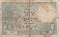 10 Francs 1939 (2. XI.)