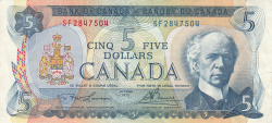 5 Dolari 1972
