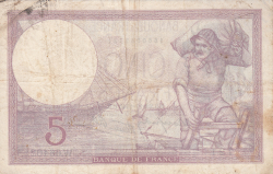 Image #2 of 5 Francs 1940 (28. XI.)