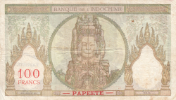 Image #2 of 100 Francs ND (1939-1965)