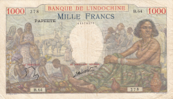 Image #1 of 1000 Francs ND (1940-1957)