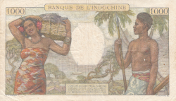 Image #2 of 1000 Francs ND (1940-1957)