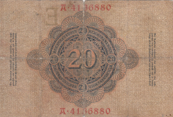 20 Mark 1907 (8. VI.) - E