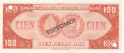 100 Pesos Oro 1976 - SPECIMEN