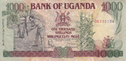 Image #1 of 1000 Shillings 1991