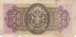 5 Shillings 1937 (12. V.)