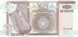 50 Francs 1994 (19. V.)