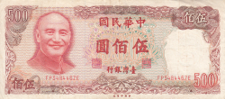500 Yuan 1981