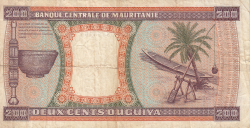 Image #2 of 200 Ouguiya 1974 (28. XI.)