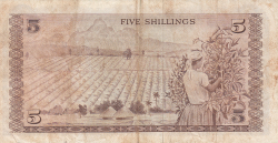 Image #2 of 5 Shillings 1971 (1. VII.)
