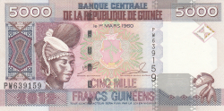 5000 Francs 2012