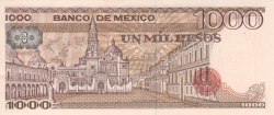 Image #2 of 1000 Pesos 1984 (7. VIII.) - Serie VP