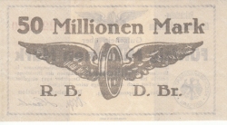 50 Millionen Mark 1923 (27. IX.)