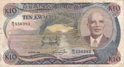 Image #1 of 10 Kwacha 1988 (1. IV.)