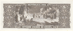 Image #2 of 5 Cruzeiros ND (1964)
