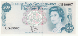 50 New Pence ND (1979)