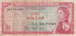 Image #1 of 1 Dolar ND (1965