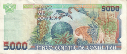 5000 Colones 1999 (24. II.)