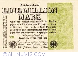Image #1 of 1 Million (1 000 000) Mark 1923 (9. VIII.)