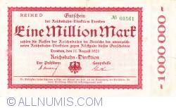 1 Million Mark (1 000 000) 1923 (11. VIII)