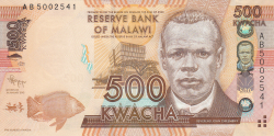 Image #1 of 500 Kwacha 2012 (1. I.)