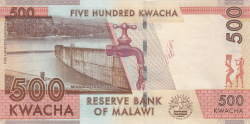 Image #2 of 500 Kwacha 2012 (1. I.)