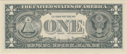 Image #2 of 1 Dollar 2001 - L (replacement note)