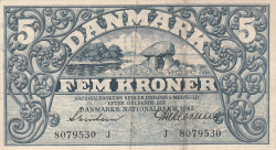 Image #1 of 5 Kroner 1942 - Serie J (3)
