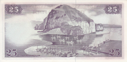 Image #2 of 25 Krónur L.1957 (7-digits serial number)