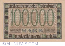 100 000 Mark 1923 (15. VI.)