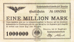 Image #1 of 1 Million (1 000 000) Mark 1923 (15. VIII.)