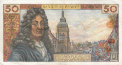 Image #2 of 50 Francs 1969 (7. VIII.)