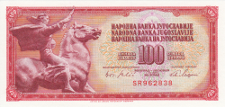 100 Dinara 1965 (1. VIII.)