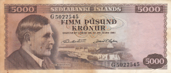 Image #1 of 5000 Krónur L.1961