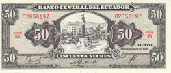Image #1 of 50 Sucres 1988 (22. XI.) - Serie UA